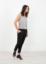 Load image into Gallery viewer, Stretch Fitted Pant in Black