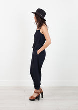 Load image into Gallery viewer, Sleeveless Jumpsuit in Navy