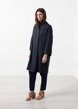 Load image into Gallery viewer, Woven Pleat Back Coat