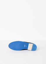 Load image into Gallery viewer, Suede Loafers - Black/Blue